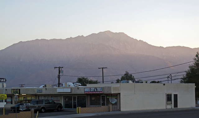 Mt. San Jacinto Seen From Palm Drive (0321)