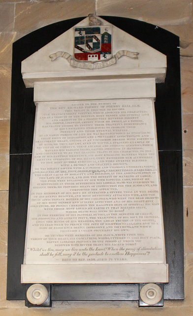 Formby Family Memorial, St Peter's Church, Formby, Merseyside