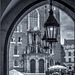 St. Mary's Basilica from the Cloth Hall, Krakow