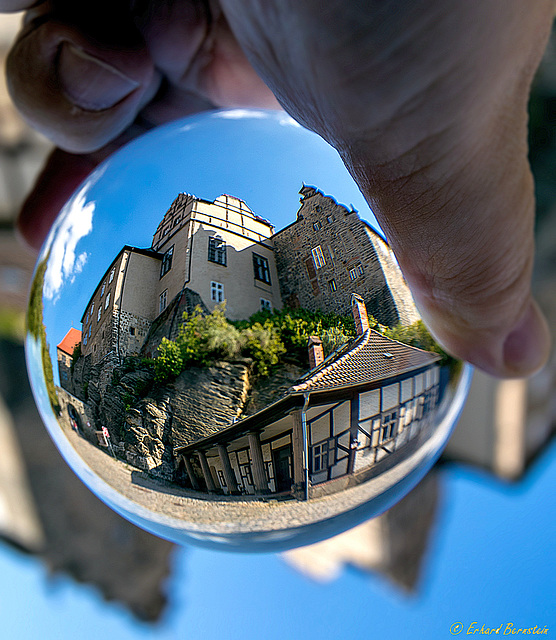 Quedlinburg - Schloss in Kugel 3