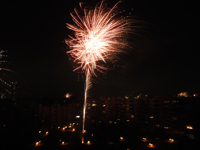 Silvester 2024 in Kirchdorf Süd