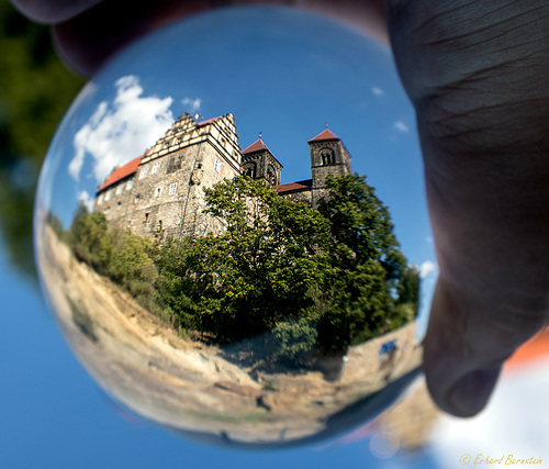 Quedlinburg - Schloss in Kugel 2