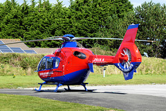 G-DVAA at Royal Cornwall Hospital (1) - 26 September 2020