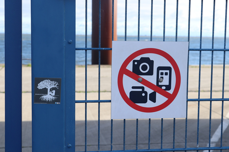 No cameras bejond this point ?