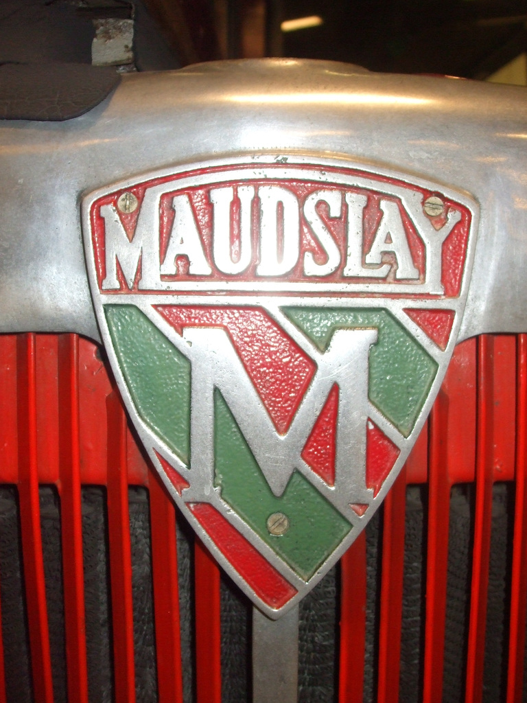 DSCF0389 Maudslay Motors radiator badge