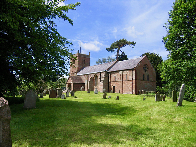 Church of St Mary at Shrawley