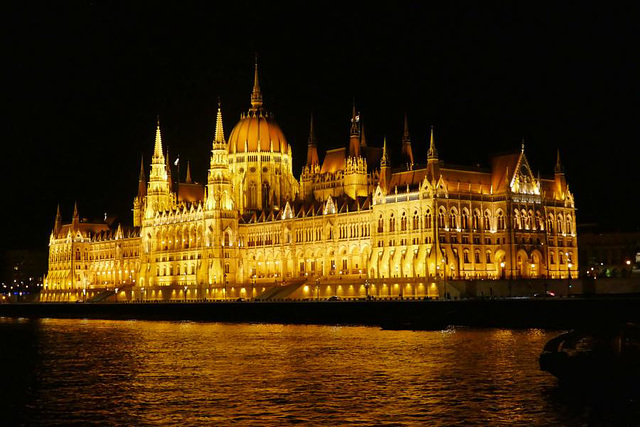 Budapest/Parlamentsgebäude