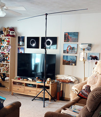 6 Meter Buddipole in Living Room
