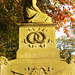 brompton cemetery, london,e.t.smith c19 memorial with figure of faith