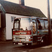 Morley's Grey JGV 335V in Barton Mills - Jan 1983