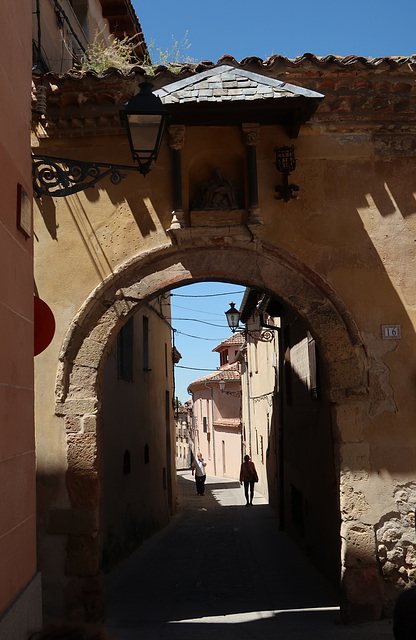 Arch with a shrine