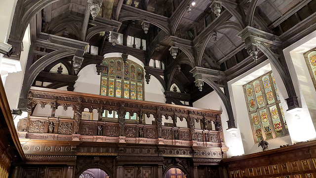 Minstrel gallery, Middle Temple Hall