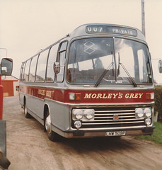 Morley's Grey LHW 508P at West Row - Jan 1983