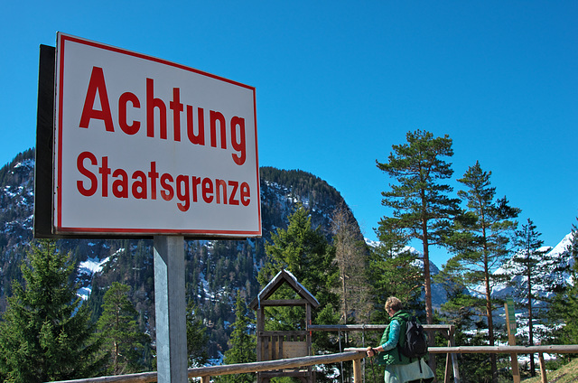 Ab hier braucht man einen Tirolerhut