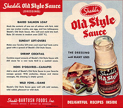 "Shedd's Old Style Sauce", c1960