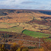 Up high looking across the valley