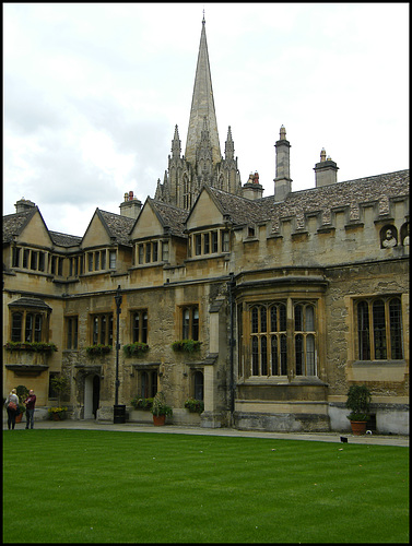 Brasenose College quad