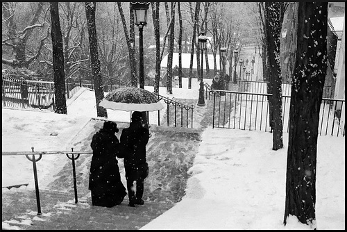 Montmartre sous la neige (XII)