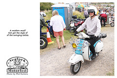 Modern mod - Seaford Motorfest 23 6 2024