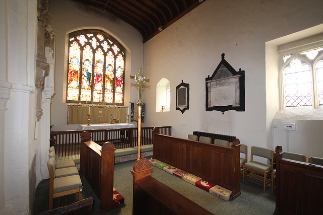 Chancel, All Saints Church, Lubenham, Leicestershire