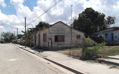 Old woody cuban house