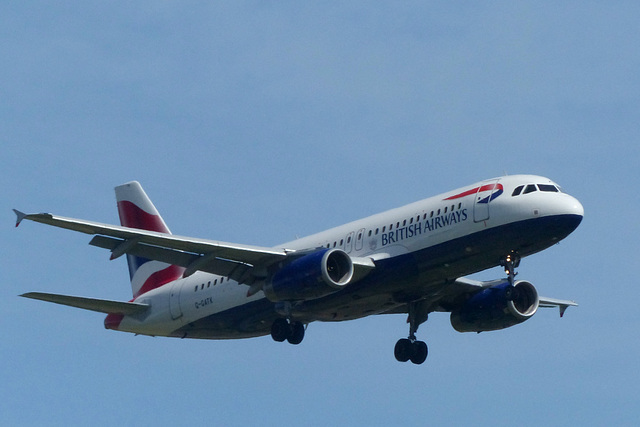 G-GATK approaching Gatwick - 24 June 2015