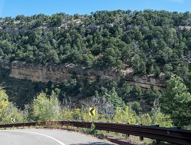 Driving to the crest of the Sandia mountains28