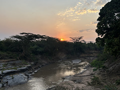 Sundown in Oloshaiki.