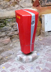Hydrant in Rot