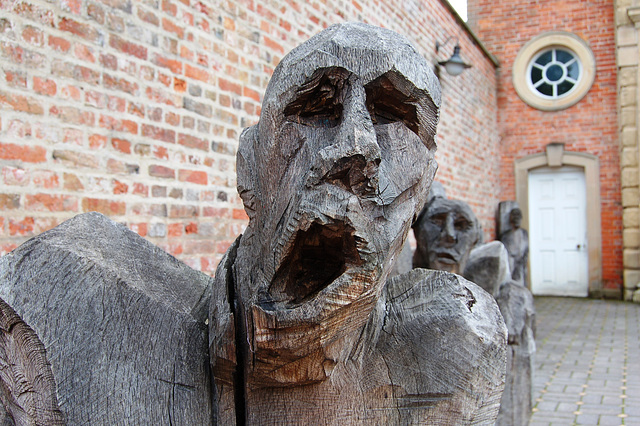 Simon Kent Sculpture, Rufford Abbey, Nottinghamshire