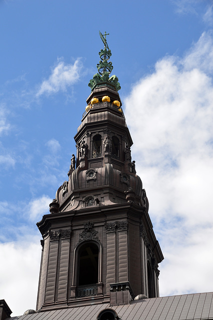 Turm von Schloss Christiansborg in Kopenhagen