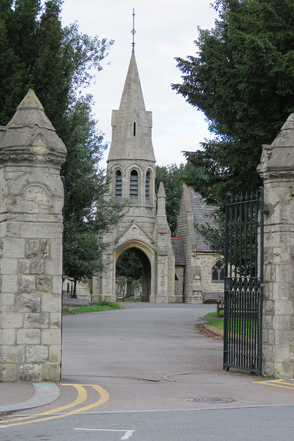 walthamstow cemetery, london