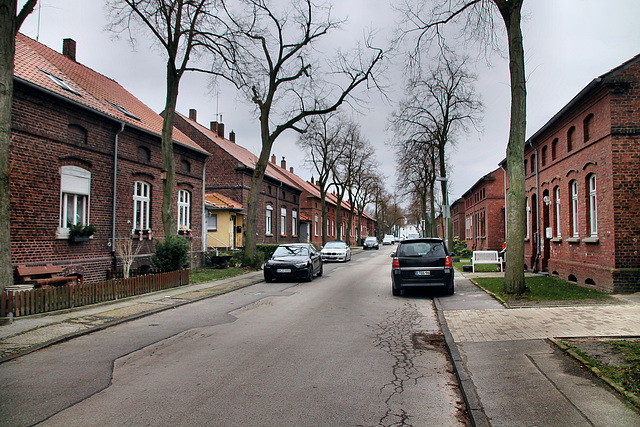 Meerbruchstraße, Kolonie Hegemanshof (Essen-Katernberg) / 21.01.2023