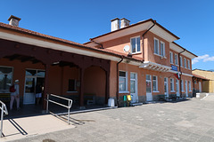 Razlog railway station