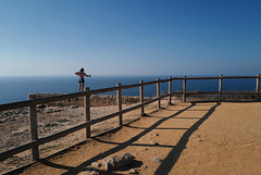 Cabo Espichel, Insane selfie fan on the edge of the cliff, HFF