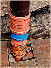 salmon pink gutter