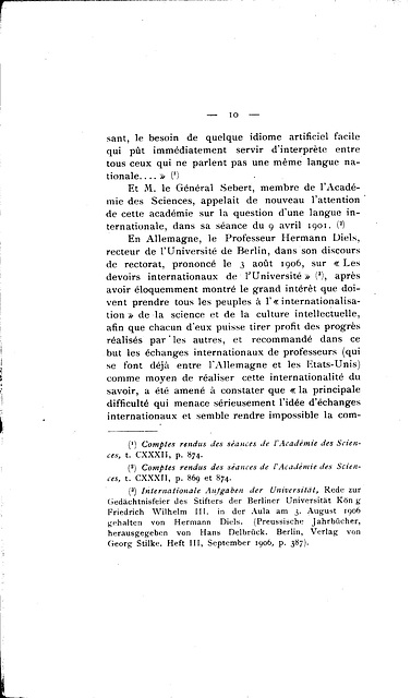 Corret - Utilité et possibilité d’une langue auxiliaire internationale en médecine