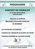 Concert à Mormant le 15 mars 2014