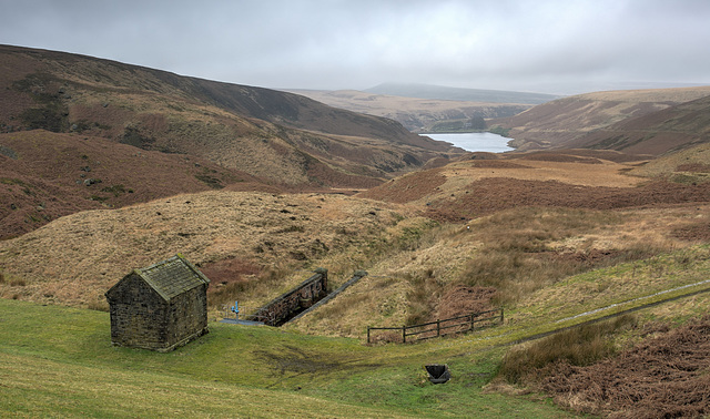 Marsden, its valleys and reservoirs