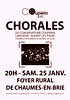 Concert à Chaumes-en-Brie le 25 janvier 2014