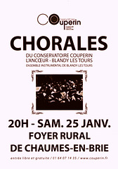 Concert à Chaumes-en-Brie le 25 janvier 2014