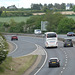 Ambassador Travel (National Express contractor) 216 (BV69 KPT) on the A11 near Red Lodge - 7 May 2022 (P1110470)