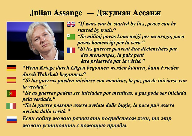 Assange se militoj