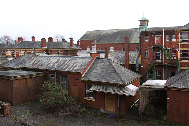 Hospital buildings