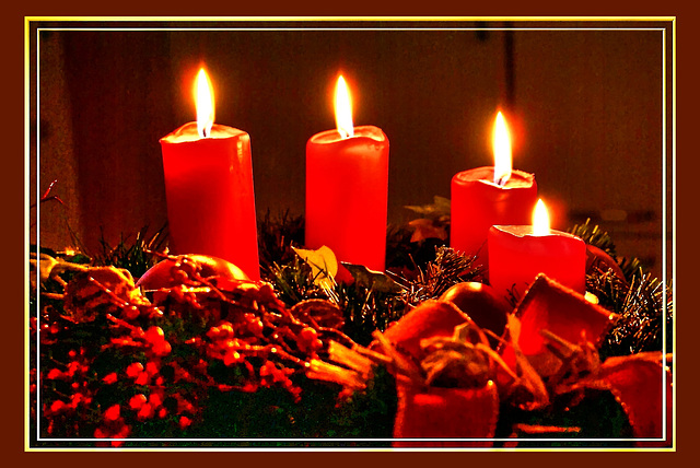 Vierter Advent Sonntag. ©UdoSm Vierter Advent Sonntag. ©UdoSm