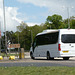 Gazelle Coach Services CA19 VWH on the A11 at Fiveways, Barton Mills - 7 May 2022 (P1110449)