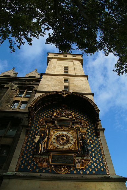 La plus vieille horloge publique de Paris à la Conciergerie