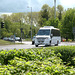 Gazelle Coach Services CA19 VWH on the A11 at Fiveways, Barton Mills - 7 May 2022 (P1110447)
