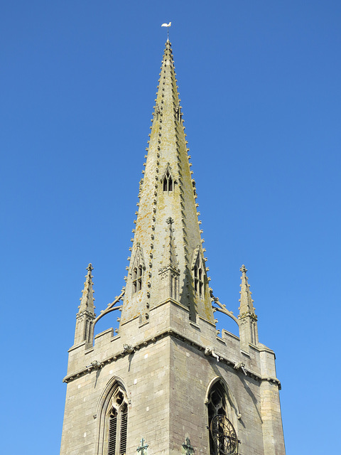 gosberton church, lincs (14) c15 spire