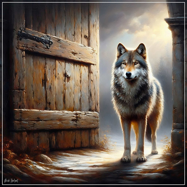 the wolf at the door